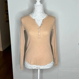 Aerie tan Henley Sz. XXS